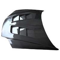 Vente en gros Hyundai Genesis Coupé Capot 03 ~ 06 Nouveau capot ST perforé en fibre de carbone avec clips inclus