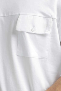 เสื้อยืดแขนสั้นทรงอเมริกันฟิตสำหรับผู้ชาย สวมใส่สบายทุกวัน แฟชั่นลำลองและทันสมัย รองรับเสื้อยืดแขนสั้นทรงอเมริกันฟิต - Product Image 5