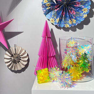 <b>Honeycomb</b> Paper Tree <b>Decoration</b> for Events - Product Image 4