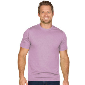 T-shirt en coton biologique pour homme, col rond, color block, 100% coton, coton lourd 240 g/m², t-shirt pour homme - Product Image 1