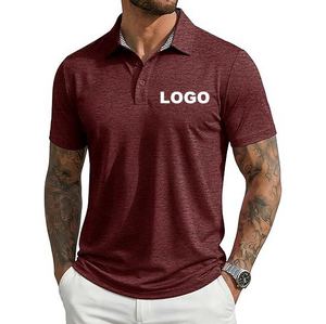 เสื้อโปโลชายขายดี ราคาประหยัด พร้อมโลโก้สั่งทำ ผ้าแห้งเร็ว ใส่สบาย - Product Image 2