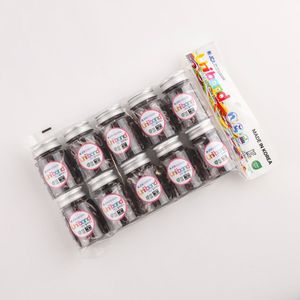 Bandas elásticas para el cabello Uniband TPU de alta calidad, hechas en Corea, envasadas en botella. - Product Image 3