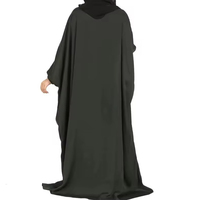 Robe islamique pour femmes, abaya à manches longues, faible MOQ, fabriquée au Pakistan, très demandée.