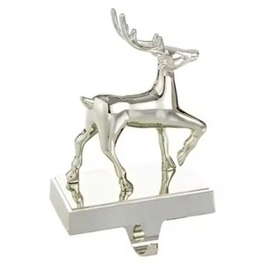 Handmade Eco-Friendly Metal Christmas <b>Stocking</b> <b>Holder</b> with Customizable Shape and Color for Festive Home Decoration - Product Image 2