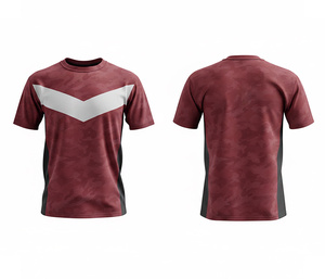 OEM Full Sublimation T-Shirt | Custom Printed <b>Athletic</b> Apparel for Men Women Adults | Lightweight Quick Dry Breathable Short - Product Image 1