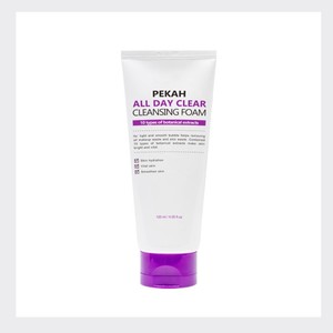 โฟมล้างหน้า Peka All Day Clear Cleansing Foam 120 มล. ผลิตในเกาหลี ผลิตภัณฑ์ทำความสะอาดผิวหน้าสำหรับทุกเพศ - Product Image 4
