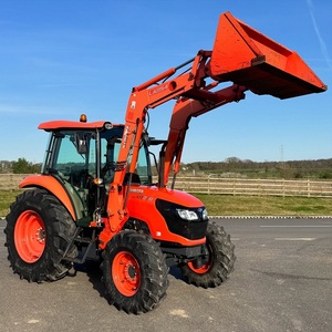 รถแทรกเตอร์ขนาดเล็ก Kubota M7060 ขับเคลื่อน 4 ล้อ เครื่องยนต์ 20 แรงม้า พร้อมปั๊ม 40 แรงม้า ชุดเกียร์ และชิ้นส่วนลูกปืน - Product Image 1