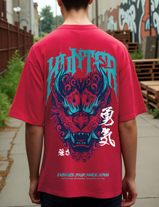 T-shirt personnalisé pour homme avec impression DTF, en coton de haute qualité, décontracté, respirant et doux, fabrication OEM sous marque privée - Product Image 2