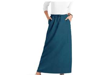 กระโปรงสครับแพทย์หญิง เอวยางยืด ชุดยูนิฟอร์มสำหรับบุคลากรทางการแพทย์ในโรงพยาบาล - Product Image 1