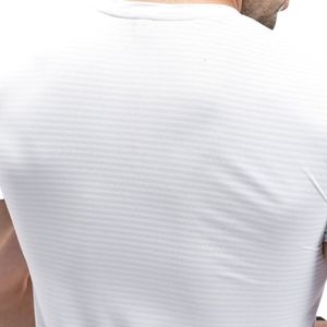 Men's <b>White</b> Short Sleeve T Shirt Crew Neck Slim Fit Plain Casual Basic <b>Tee</b> Solid Color Everyday Lightweight Men's Clothing - Product Image 4
