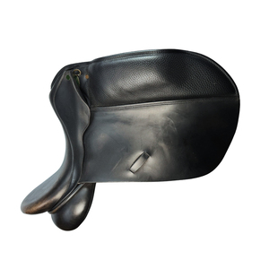 Großhandel Echtes Leder Schwarzer DD Holzbaum Pferde-Designer Dressur Englischer Sattel Langlebiges Ilfas Industries Modell - Product Image 6