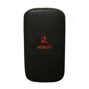 แผ่นรองเตะหนังวัวคุณภาพสูงสำหรับการฝึกซ้อมมวยศิลปะการต่อสู้ ปรับแต่งสีและขนาดได้ ออกแบบมาเพื่อความสบายและปลอดภัย - Product Image 1