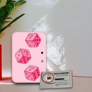 Versatile International High Quality Custom Dice Palette Square Heart Butterfly Diamond Magnetic Acrylic Lash Tile <b>Eyelash</b> - Product Image 6