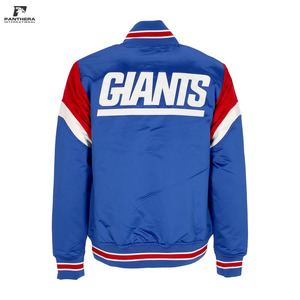 Veste universitaire en satin sur mesure avec logo de club personnalisé, manteau de baseball haut de gamme pour les écoles, les équipes et les marques privées - Product Image 3