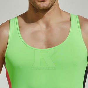<b>Men</b> Sports <b>Singlet</b> Gym Workout Fitness Summer Sleeveless Athletic Wear <b>Men</b> Athletic <b>Singlet</b> - Product Image 5