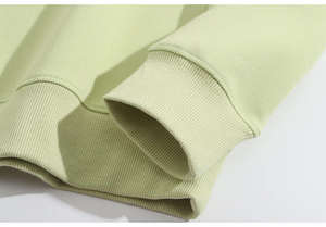 Sudadera de Felpa 100% Algodón para Hombre, Corte Holgado, Invierno, Casual, 360GSM, Diseño Sólido, Transpirable - Product Image 3