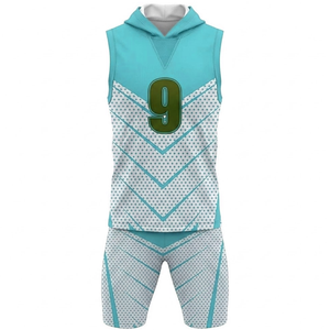 Tenues de football 7v7 en gros, vêtements de match, uniformes d'équipe 7 sur 7, uniformes de compression légers, uniformes personnalisés avec drapeau, service OEM - Product Image 4