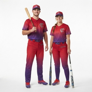 Pantalon de baseball et softball personnalisé avec logo, haute qualité, triple couronne, ourlet ouvert, pour adultes et jeunes - Product Image 2