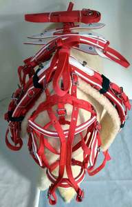 Horse PVC <b>Harness</b> Set Quick Hitch Safe Racing and Riding <b>Leather</b> Made Smart Horse <b>Harness</b> Set for Ultimate Comfortable - Product Image 6