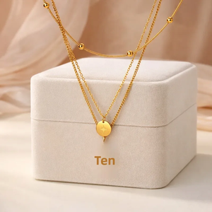 Collar con cruz estilo punk para hombres y mujeres, chapado en oro real de 18 quilates sobre acero inoxidable 304 duradero - Product Image 6