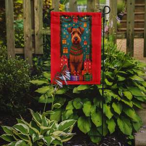 Irish Terrier Holiday Christmas Garden Flag Multicolore Décoratif Yard & Lawn Sign pour Patio Artwork Mailbox Flower Beds Banner - Product Image 2
