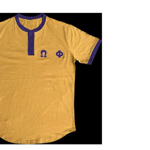 Camiseta OMEGA PSI PHI de Verano Personalizable con Logotipo, 100% Algodón Tejido, Corte Regular, Transpirable y de Secado Rápido para Hombre - Product Image 3