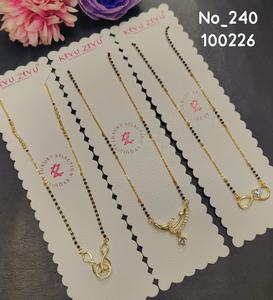 Collar de Cadena Larga de Acero Inoxidable Chapado en Oro, Collar con Colgante Moderno, Joyería de Alta Calidad, Regalo para el Día de San Valentín - Product Image 3