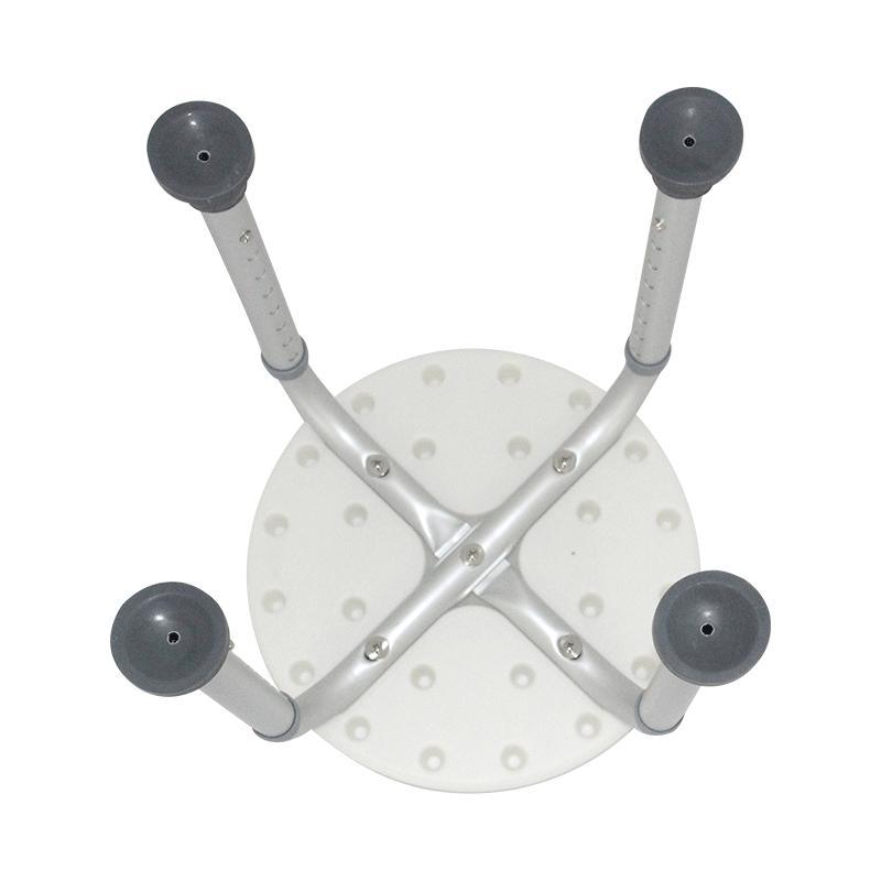 MN-XZY002 Rotary Bath Shower Chair with Armrests Adjustable Elder Portable Folding Bath  Chair