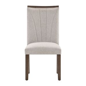 Set di 2 sedie da pranzo in legno dal design contemporaneo con finitura marrone - Product Image 2