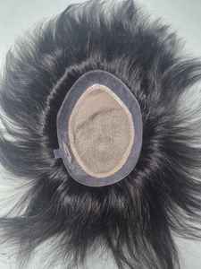 Peluca de Cabello Humano Remy Indio Natural Taz Miraje, Ondulado Natural, Ondulado al Agua, Prótesis Capilar, Parches, Taz Hair BD - Product Image 3