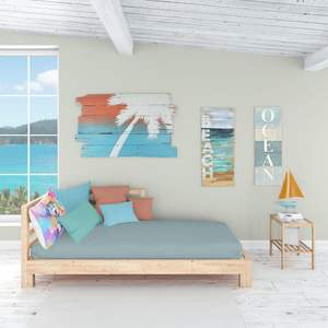 Samoyède Hippie Dawg Standard taie d'oreiller décorative légère et super douce facile d'entretien avec illustration pour les jetés - Product Image 5