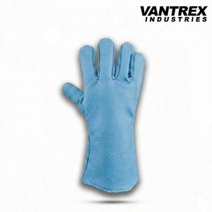 Guantes de Soldadura Personalizados de Cuero Vacuno Transpirable y Resistente al Calor, Guantes de Trabajo para Soldadores Más Vendidos en Pakistán - Product Image 4
