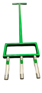 Aérateur de jardin léger Anand Engineering, construction en acier doux et acier inoxydable, poids 1,3 kg, haute qualité pour utilisation sur pelouse et terrain - Product Image 4