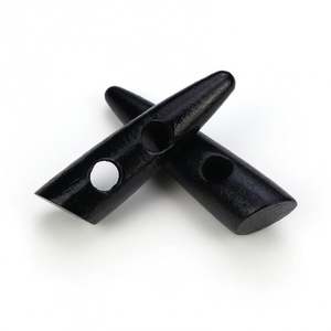 Botones de Cuerno de Búfalo Pulidos, Ecológicos, Estilo Animal, Color Natural Mixto, Artesanales, de Alta Calidad, con Logotipo Personalizado - Product Image 2