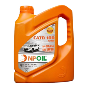 Huile moteur synthétique NPOIL CATO 100 TURBO 5W30 4L 5L 6L haute qualité Vietnam - Product Image 2