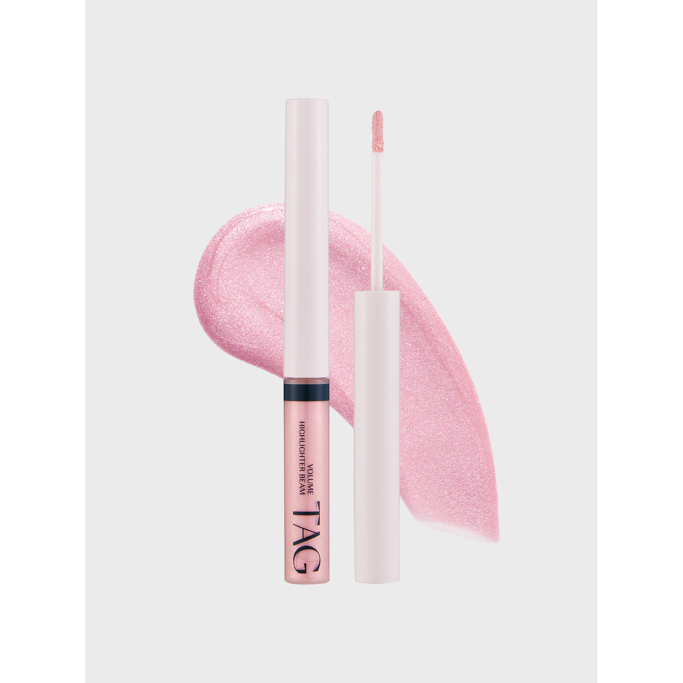 Bloom Pink No. 2 Beam Highlighter Tag Volume Bronzer & Highlighter