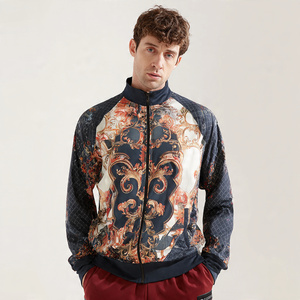 Men's Stand Collar Sublimation Training <b>Jacket</b> Men Sportswear Sublimation Sports <b>Jackets</b> OEM <b>Zipper</b> Sports Trainer <b>Jacket</b> Mens - Product Image 6