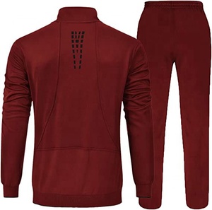 Conjunto Deportivo Unisex de 2 Piezas, Chaqueta con Cierre y Pantalones Jogger, en Bloques de Color, Ropa Casual para Correr, con Logotipo Personalizado 2026 - Product Image 5