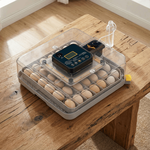 Girauova Automatico di Alta Qualità per Incubatrici di Polli, Struzzi, Tacchini e Oche, Efficiente dal Punto di Vista Energetico, Realizzato in Materiale Plastico PC PP - Product Image 2