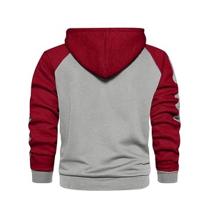 <b>Men's</b> Casual Sports Pullover <b>Hoodie</b> High Quality Long <b>Sleeve</b> Zipper Jacket Coat 100% Cotton Thermal Sweatshirt for Autumn Seaso - Product Image 2