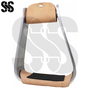 Estribos Resistentes para Caballos de Estilo Western, Acero al Carbono, Acero Inoxidable, Resistentes al Óxido, Hechos en Pakistán, SHER SONS SPORTS SSS-WS-4205 Personalizados - Product Image 2