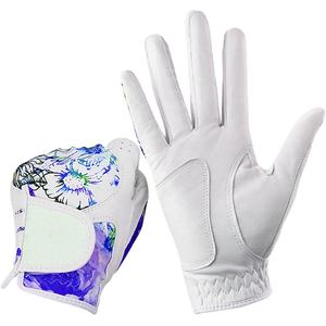 Guantes de Golf Unisex Personalizados Sublimados Antideslizantes de Cuero y Sintético para Hombre y Mujer, Suaves, Lavables, para Uso en Exteriores, con Cierre de Tirón - Product Image 2