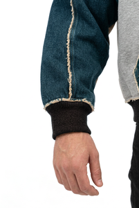 Custom Hoodie <b>Men's</b> Teal <b>Grey</b> Black <b>Fleece</b> Hooded Sweatshirt Regular Fit Casual Winter Wear 100% Cotton Breathable Eco-Friendly - Product Image 4