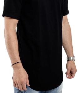 <b>Men</b> Vintage Oversized Crew Neck <b>T</b> <b>Shirt</b> 100% Cotton Custom Logo Washed <b>Longline</b> Blank Tee - Product Image 5
