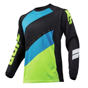 High Quality Custom Motocross Jersey Off-Road Racing Long-Sleeved T-Shirt Breathable Plus Size Motorcycle Auto Racing Wear - Product Image 5