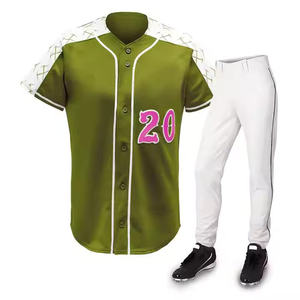 Uniformes de Béisbol Profesionales para Hombre - Colores y Logotipo Personalizados, Manga Corta, Alta Calidad, Fabricados por Root Impex - Product Image 1