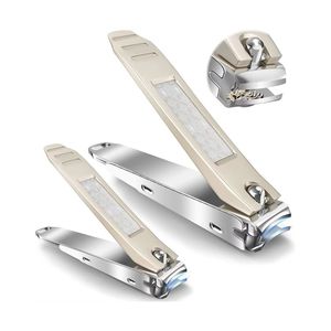 3 Piece Manicure Set Multi Size Stainless Steel Nail Clipper Kit Professional Finger Toenail Trimmer Grooming Tool Collection - Product Image 2