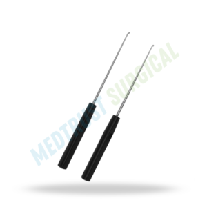 Micro-curettes de 9,5 pouces, instrument neurochirurgical, curette osseuse microscopique pour chirurgie de la colonne vertébrale, outil chirurgical - Product Image 3