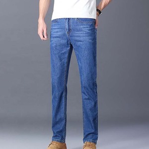 Pantalones Vaqueros de Mezclilla de Alta Calidad, Corte Ajustado, a la Moda, para Hombre, Fabricante 2026, Precio al por Mayor, Pantalones de Mezclilla para Adultos - Product Image 2