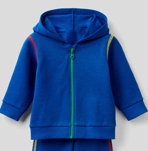Conjunto Deportivo de 2 Piezas para Niños, Estampado, Personalizado, Invernal, Transpirable, Ecológico, Sudadera Térmica de Forro Polar, Pantalones Deportivos, Ropa Urbana - Product Image 4